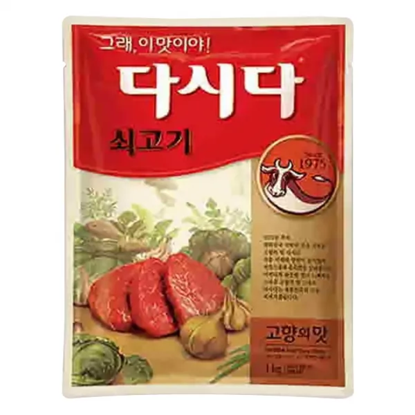 CJ제일제당 쇠고기 다시다, 1kg, 1개