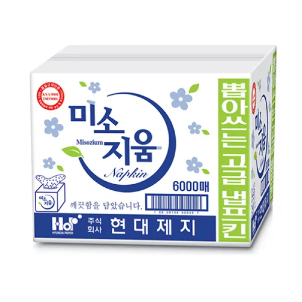 미소지움 뽑아쓰는 냅킨 6000매, 1개