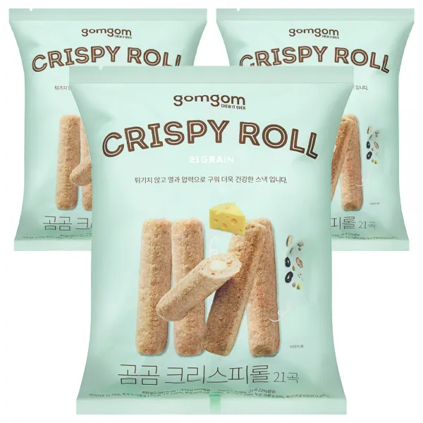 곰곰 크리스피롤 21곡 450g 3개