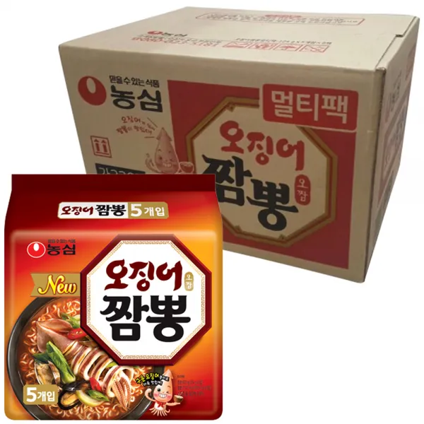 농심 오징어짬뽕, 1개입, 40개