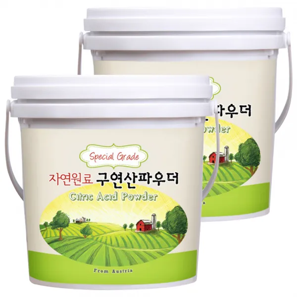 자연원료 구연산파우더, 1.5kg, 2개