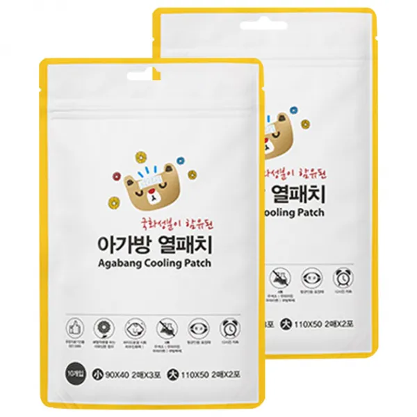 아가방 열패치 소 6p + 대 4p, 2세트