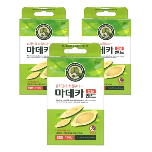 동국제약 마데카 습윤 밴드 6p세트 혼합형 3세트