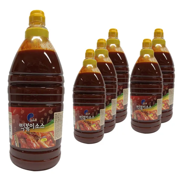 얼음골푸드 떡볶이소스 2kg 6개