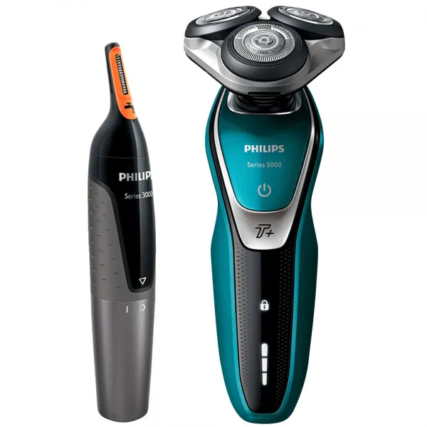 필립스 전기면도기 S5650/12 + 코털정리기 Nt3160/10 2종 1세트