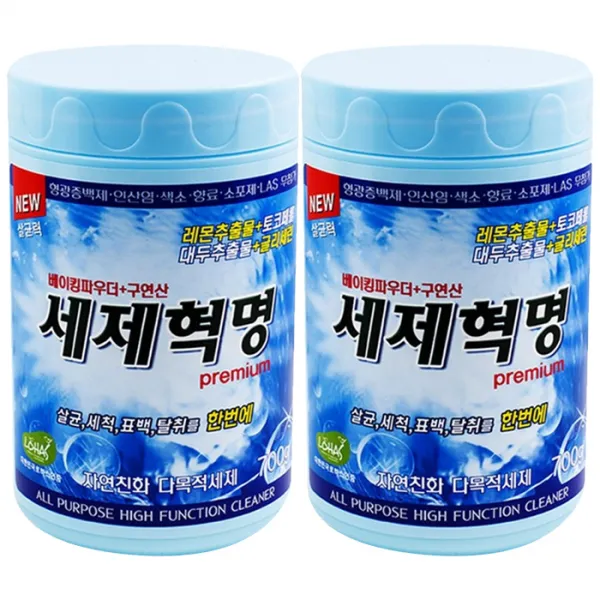 세제혁명 프리미엄, 700g, 2개