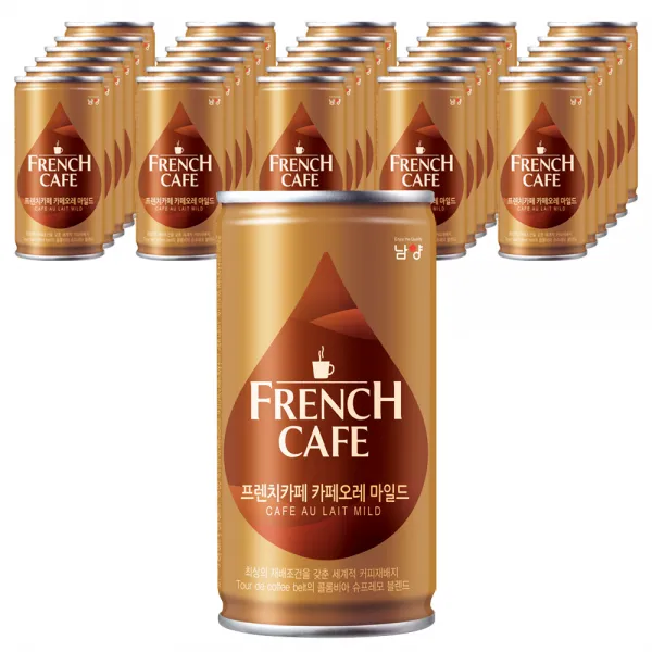 남양유업 프렌치카페 카페오레 마일드, 175ml, 60개