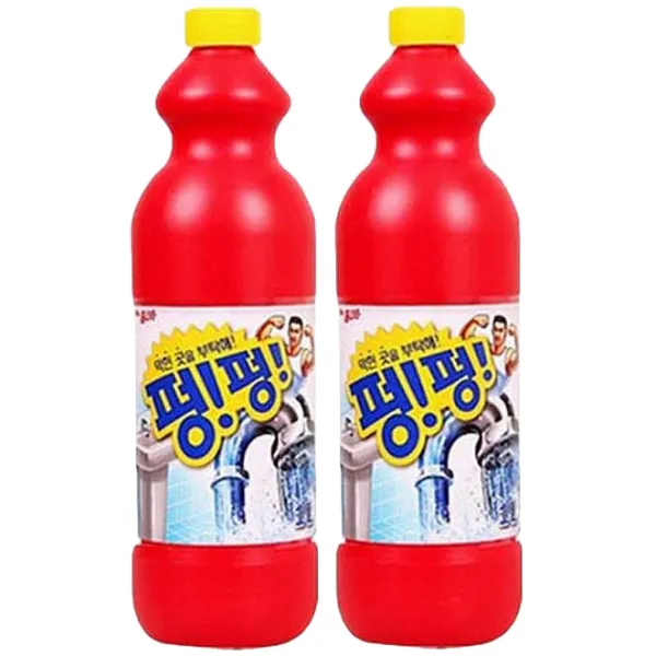 홈스타 막힌곳을 부탁해 펑펑 배수구 세정제 1l 2개