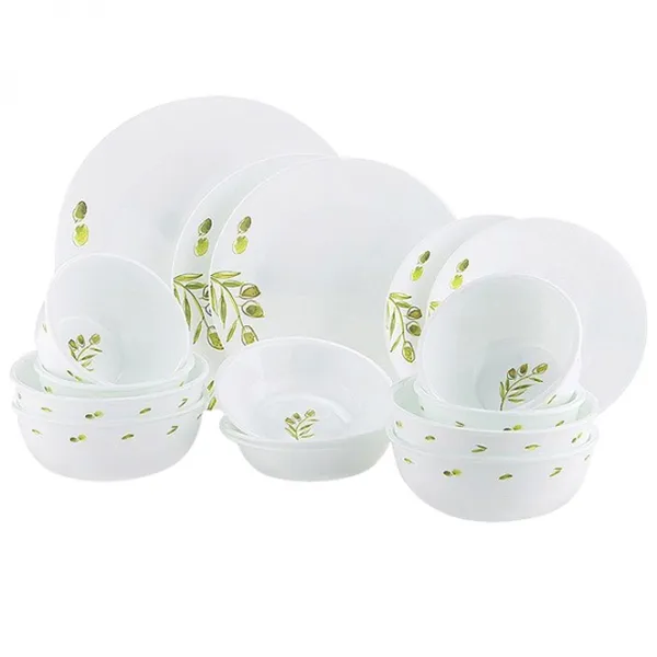 코렐 올리브 가든 4인 식기 세트 16p, 혼합색상, 식기 16p