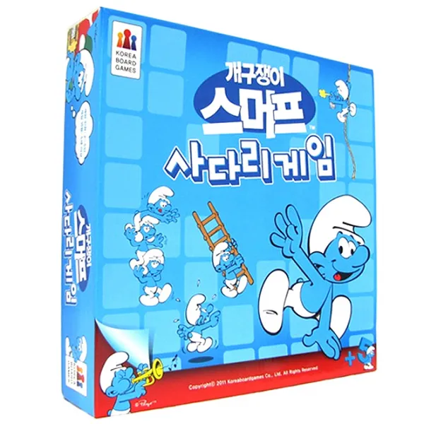 코리아보드게임즈 개구쟁이 스머프 사다리게임, 단일색상