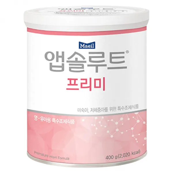 매일유업 앱솔루트 프리미 분유, 400g, 1캔