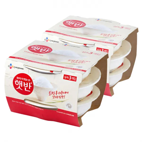 햇반 백미밥 210g 6개