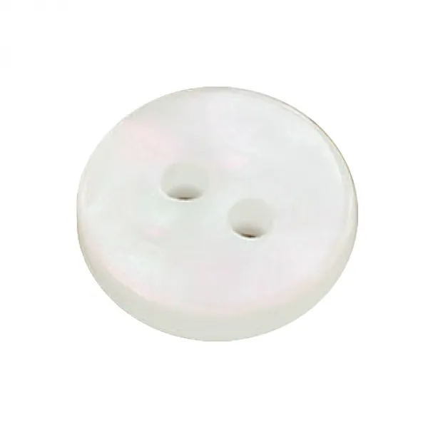 흰구름 라운딩 단추 11 Mm 화이트 30개