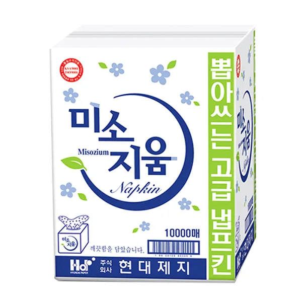 미소지움 뽑아쓰는 고급 냅프킨, 10000매, 1개