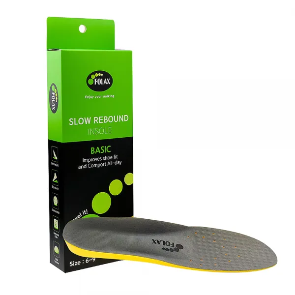 포렉스 푹신한 메모리폼 깔창 베이직, 그레이