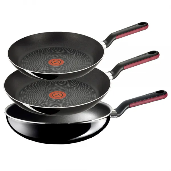 테팔 세라믹 소프트 프라이팬 24cm+30cm+멀티팬 28cm 세트, 혼합색상, 3종