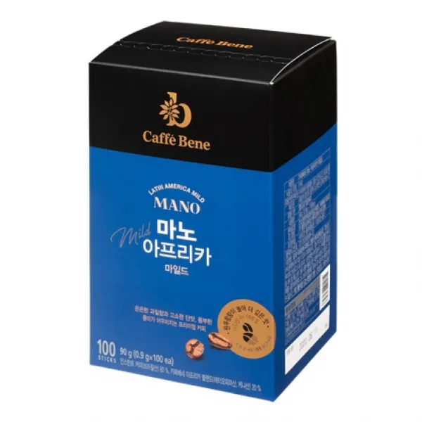 카페베네 마노 아프리카 마일드 0.9g 100개입
