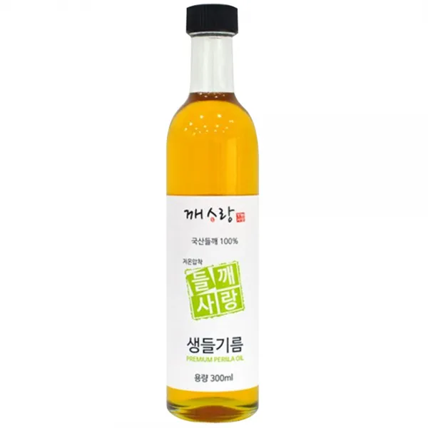 깨사랑 들깨사랑 저온압착 생들기름, 300ml, 1개