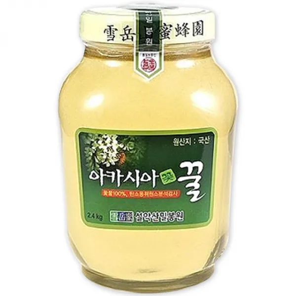 설악산밀봉원 [산지직송] <꽃꿀100%> 아카시아꿀, 2.4kg, 1병