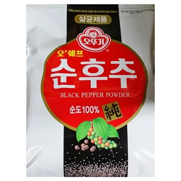 [오뚜기] 오쉐프 순후추, 파우치, 1kg