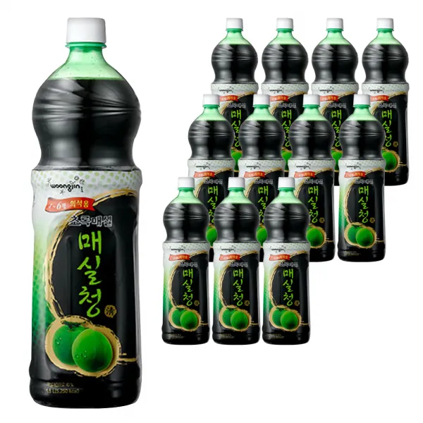 웅진 매실청, 1.5L, 12개