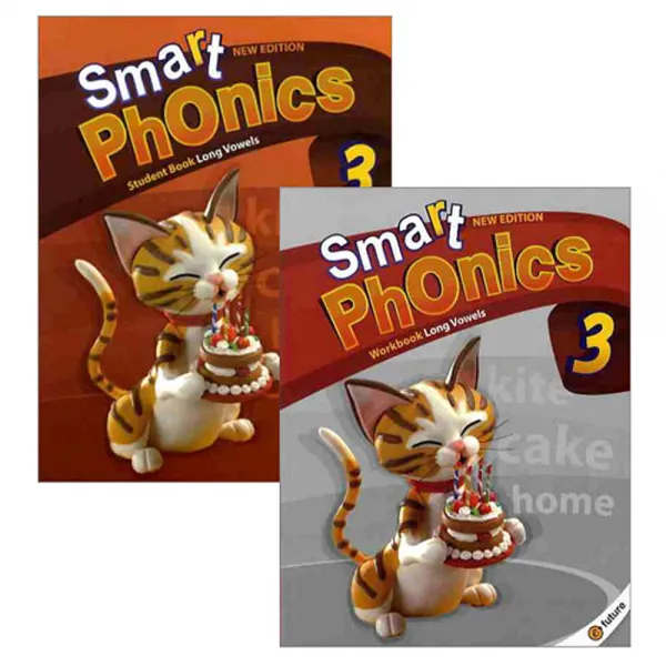 Smart Phonics 3 StudentBook + WorkBook 세트 전2권 + CD, 이퓨쳐