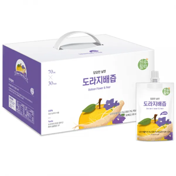 하루활력 답답한 날엔 도라지배즙 70ml 30팩