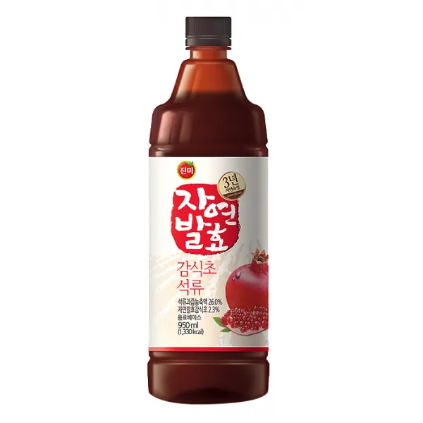 진미 자연발효 감식초 석류, 950ml, 1개