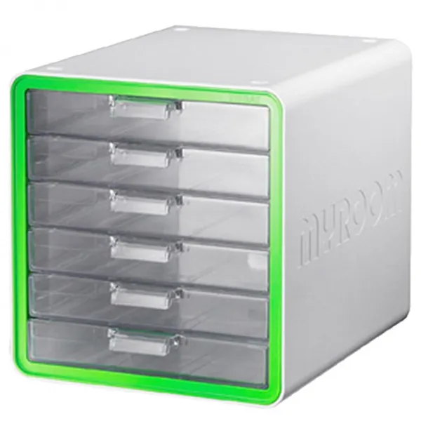 시스맥스 마이룸 서류함 6단 10012 그린