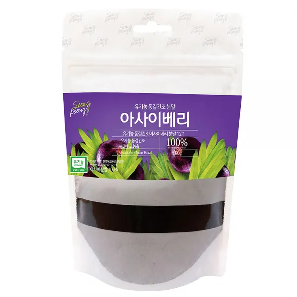 성풍양행 유기농 동결건조 12배 고농축 아사이베리 분말 100g 1개