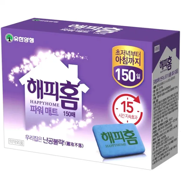 유한양행 해피홈 파워매트 리필, 150g, 1개