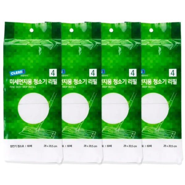 크린아이 부직포 청소기 리필, 240매입