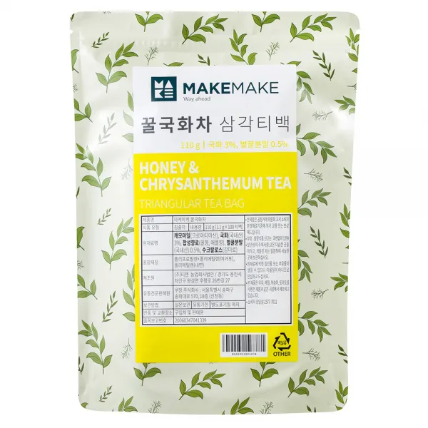 마케마케 꿀국화차 삼각티백, 1.1g, 100개입
