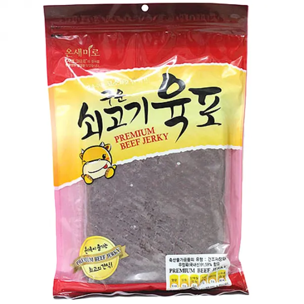 온새미로 구운쇠고기육포, 900g, 1개