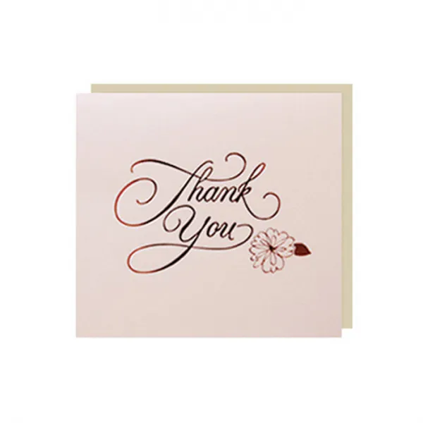 프롬앤투 T1513 4 감사 축하 연하장 카드 8p + 봉투 8p + 속지 8p 혼합 색상 1세트