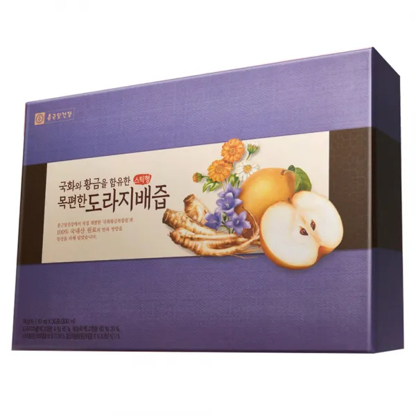 종근당건강 국화와 황금을 함유한 목편한 스틱형 도라지배즙, 10ml, 30개입