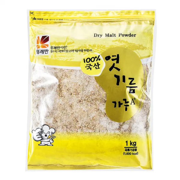 뚜레반 엿기름가루 국산100%, 1kg, 1개