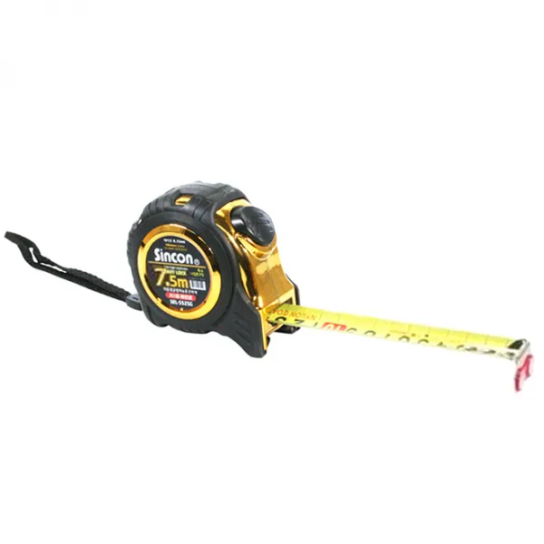 SINCON 이지락 줄자 골드유광 7.5m SEL-7525G, 1개