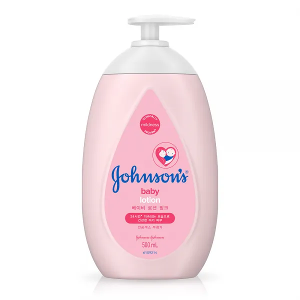 존슨즈베이비 로션 핑크, 500ml, 1개