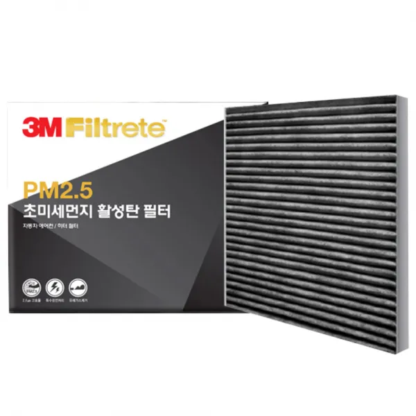 3M PM2.5 초미세먼지 활성탄 필터, F6212, 1개