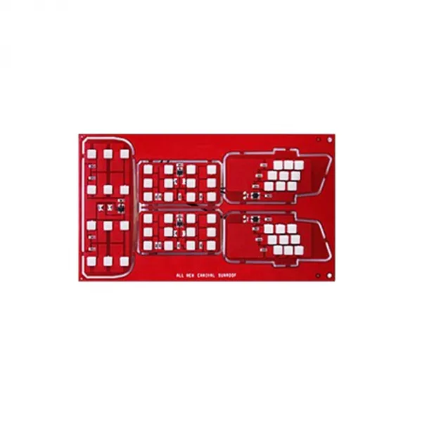 본투로드 MAC LED 실내등 올 뉴 카니발 썬루프형, RED, 1세트