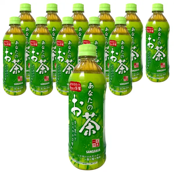 산가리아 당신의 녹차, 500ml, 12개