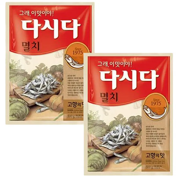 멸치 다시다, 500g, 2개
