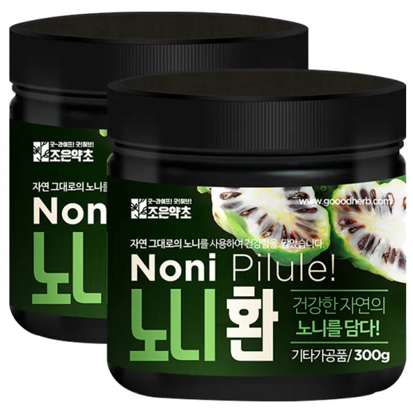 조은약초 굿허브 노니 환, 300g, 2개