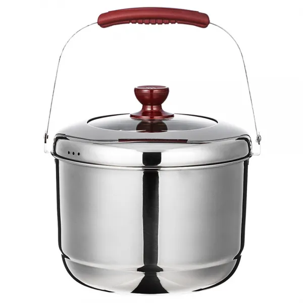 스텐 미니들통 + 찜채반, 24cm, 단일 색상