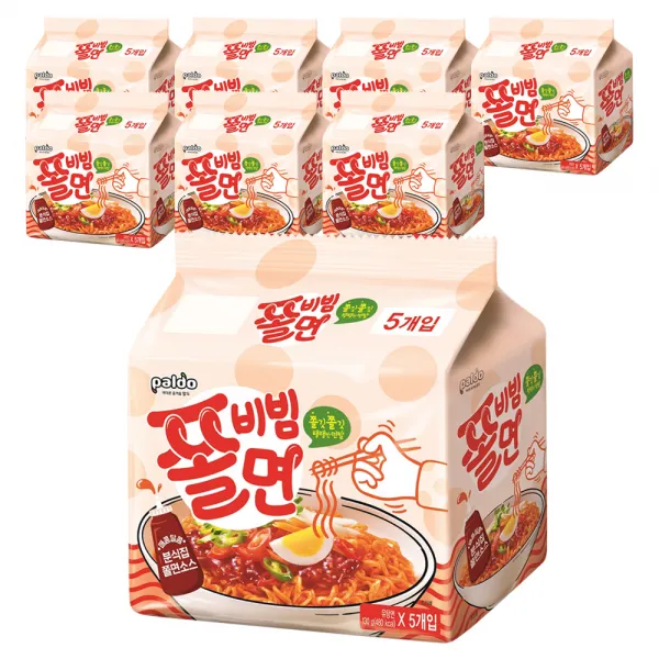 팔도 쫄비빔면 130g 40개