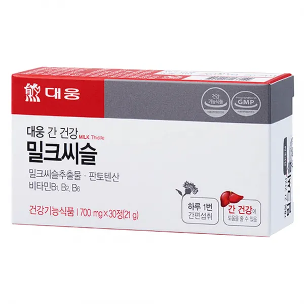 대웅제약 간 건강 밀크씨슬, 30정, 1개