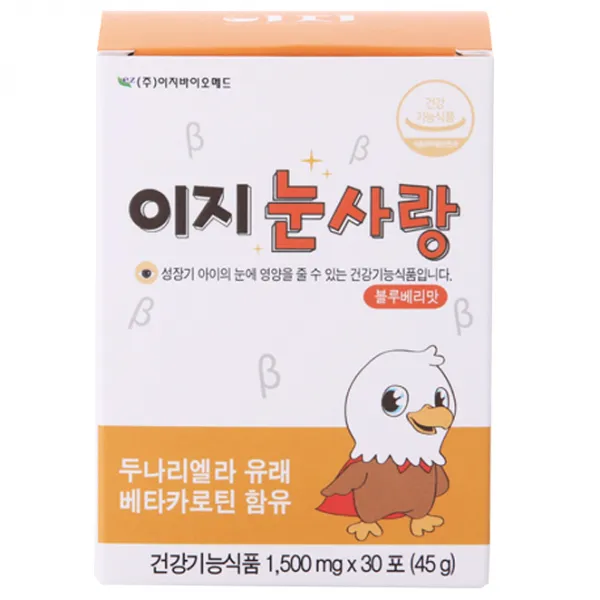 이지바이오메드 이지눈사랑 유아건강식품 30p 45g 1개