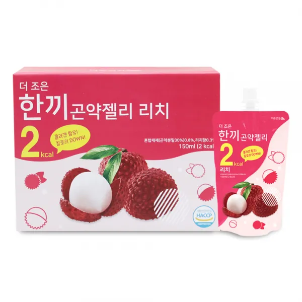 더존건강 더 조은 한끼 곤약젤리 리치 150ml 10개입