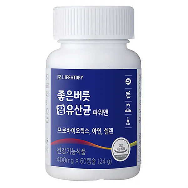 좋은버릇 참유산균 파워맨, 24g, 1개